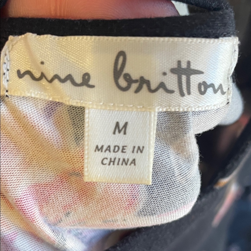 Nine Britton Black Floral Maxi Dress - Picture 2 of 5